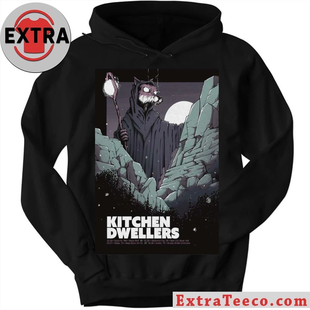 Feb 28 2026 Kitchen Dwellers Poster Austin, TX Shirt