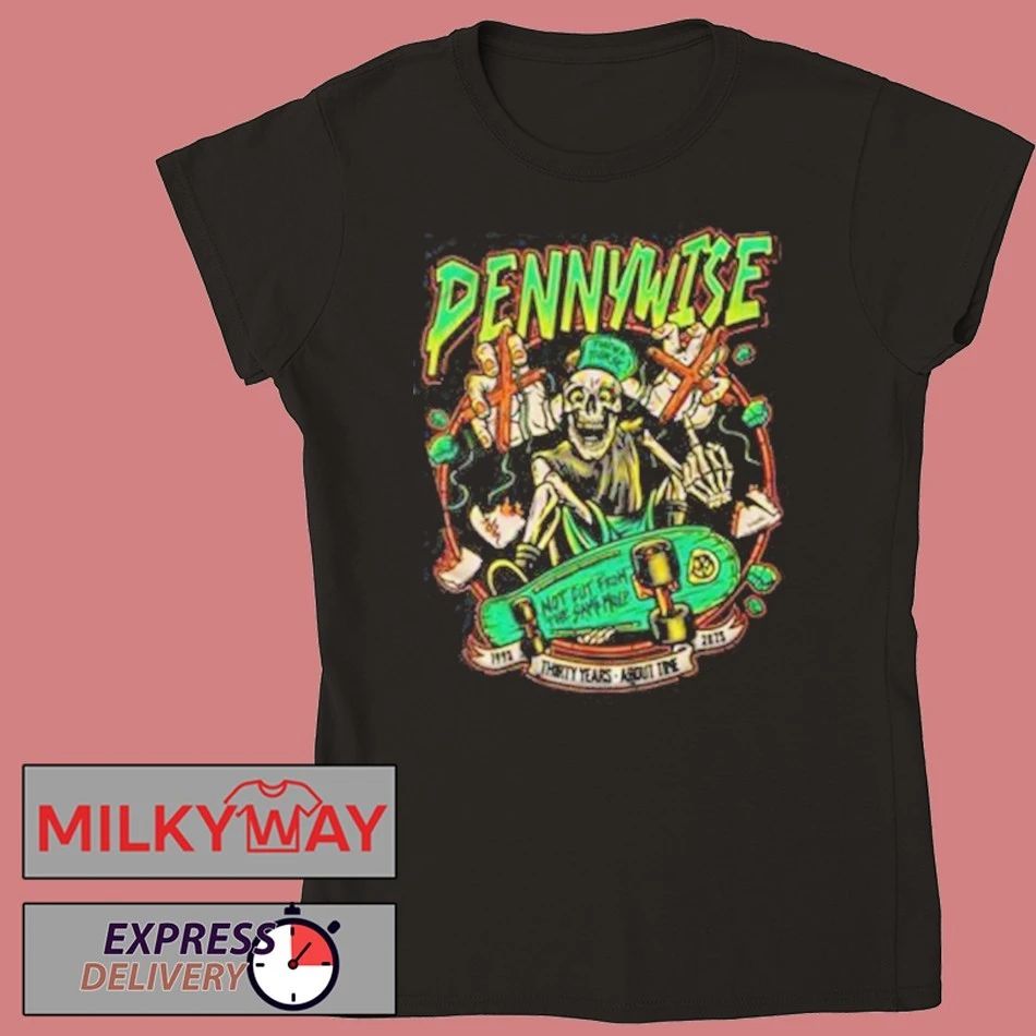 Pennywise About Time 30 Years Anniversary Same Old Story shirt