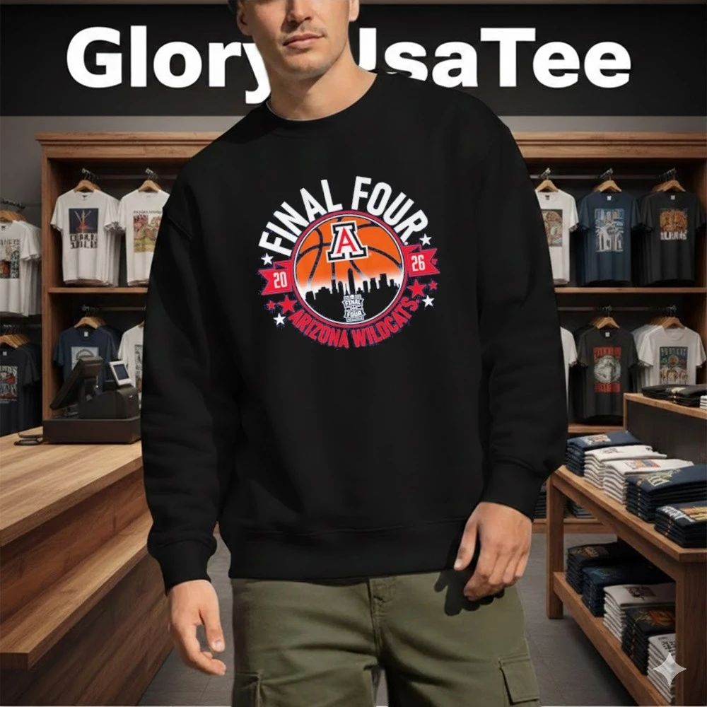 Arizona Wildcats Basketball 2026 Final Four Shirt