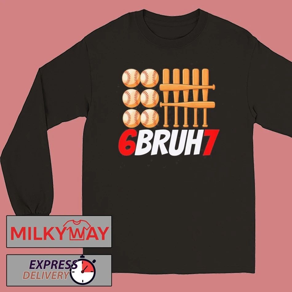 67 Bruh Baseball Christmas Shirt