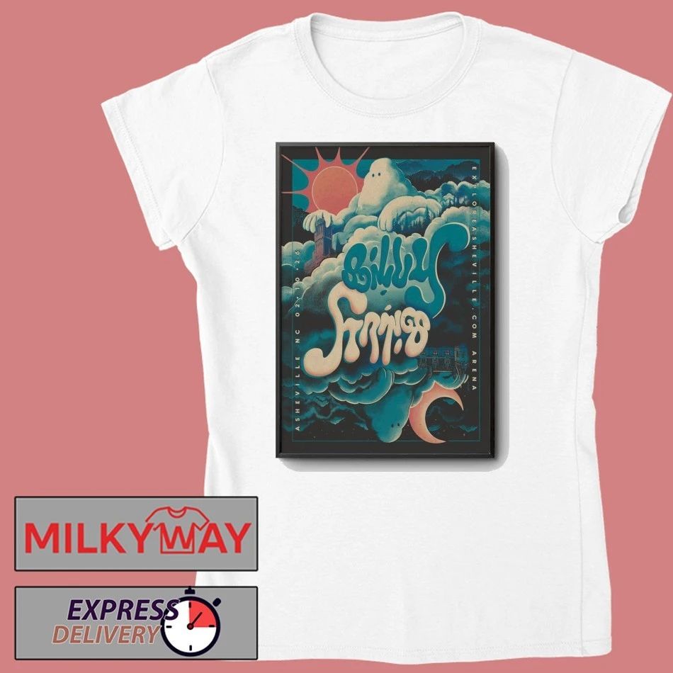 Billy Strings ExploreAsheville.com Arena In Asheville NC Feb 10 2026 Poster shirt