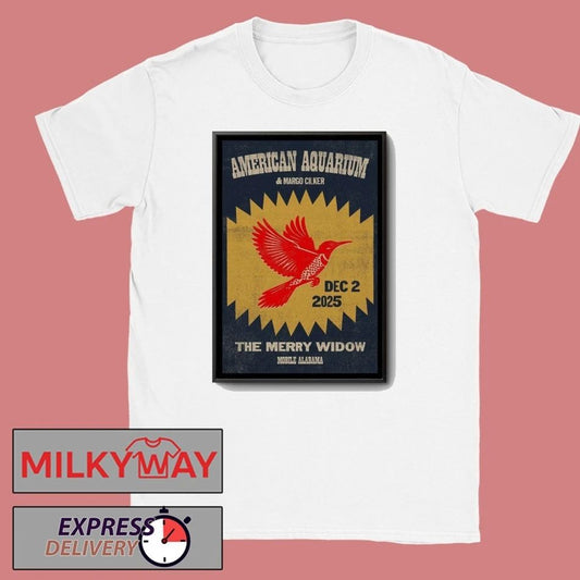 American Aquarium Fall Tour 2025 Mobile AL Poster shirt
