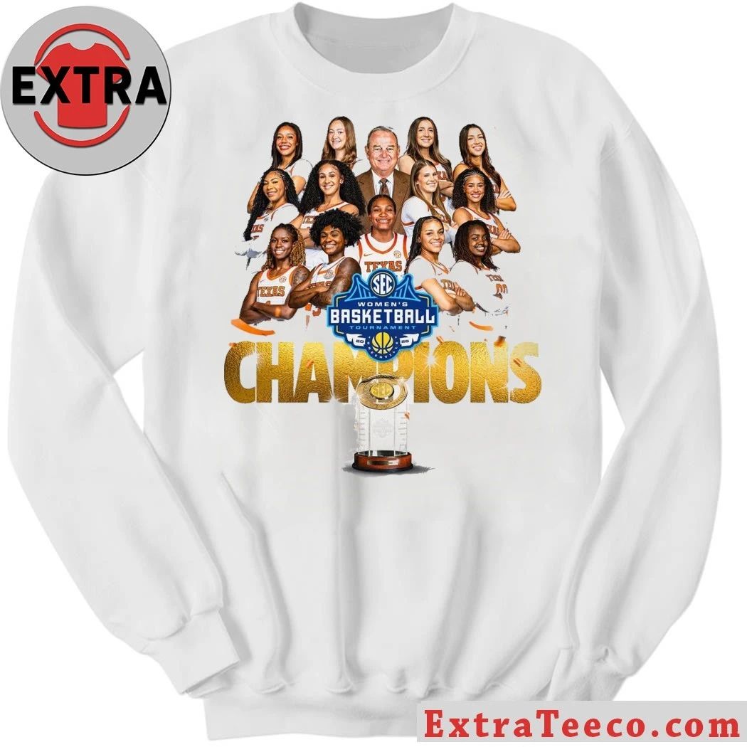 The Texas Longhorns women’s basketball team won the SEC championship Shirt