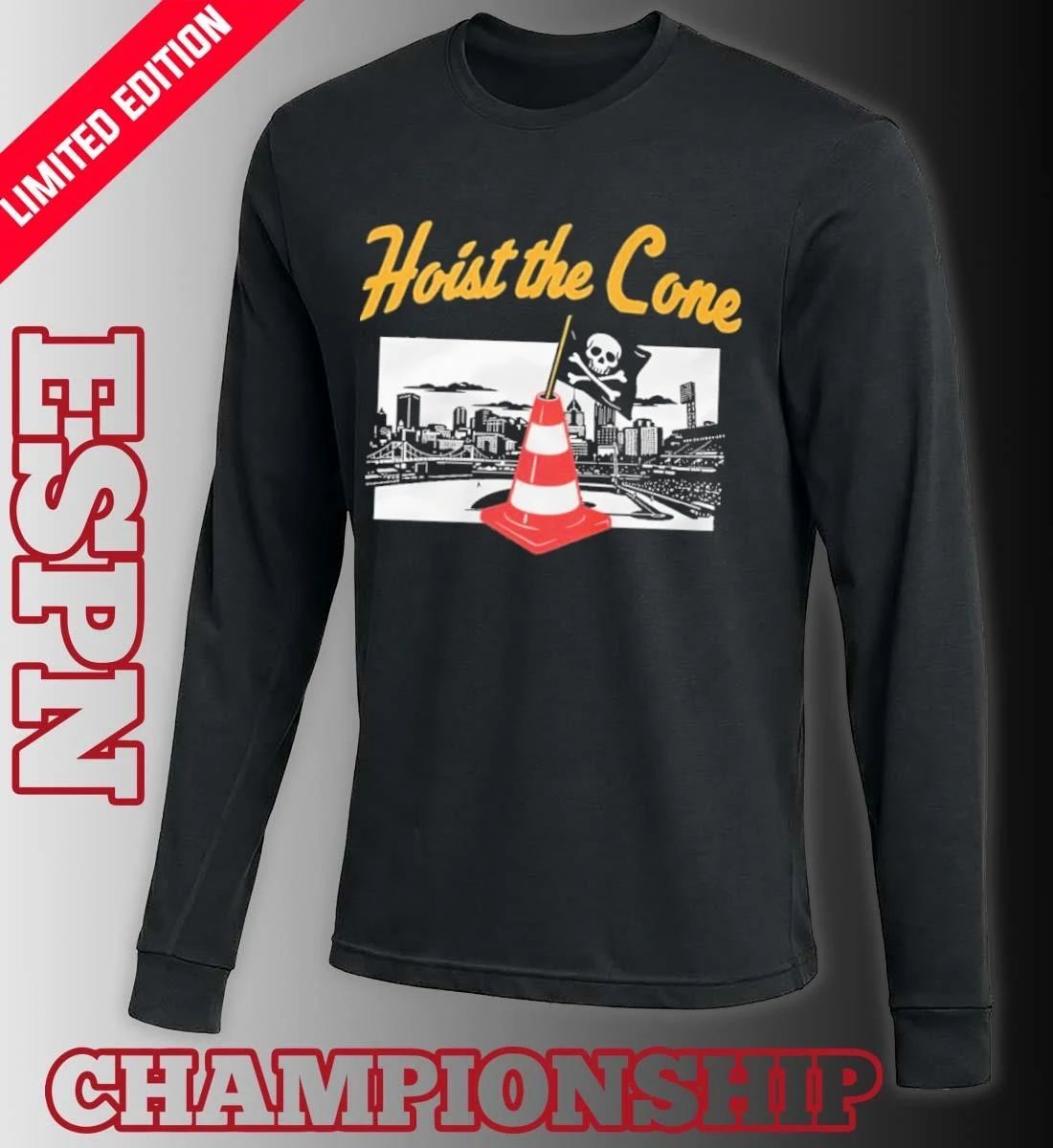 Pirates Hoist The Cone Official T-Shirt