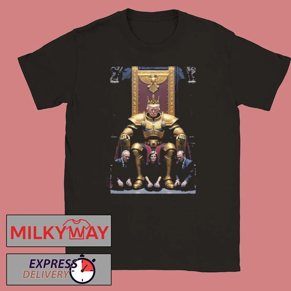 King Trump with Chuck Schumer and Other Politicians Kneeling Shirt