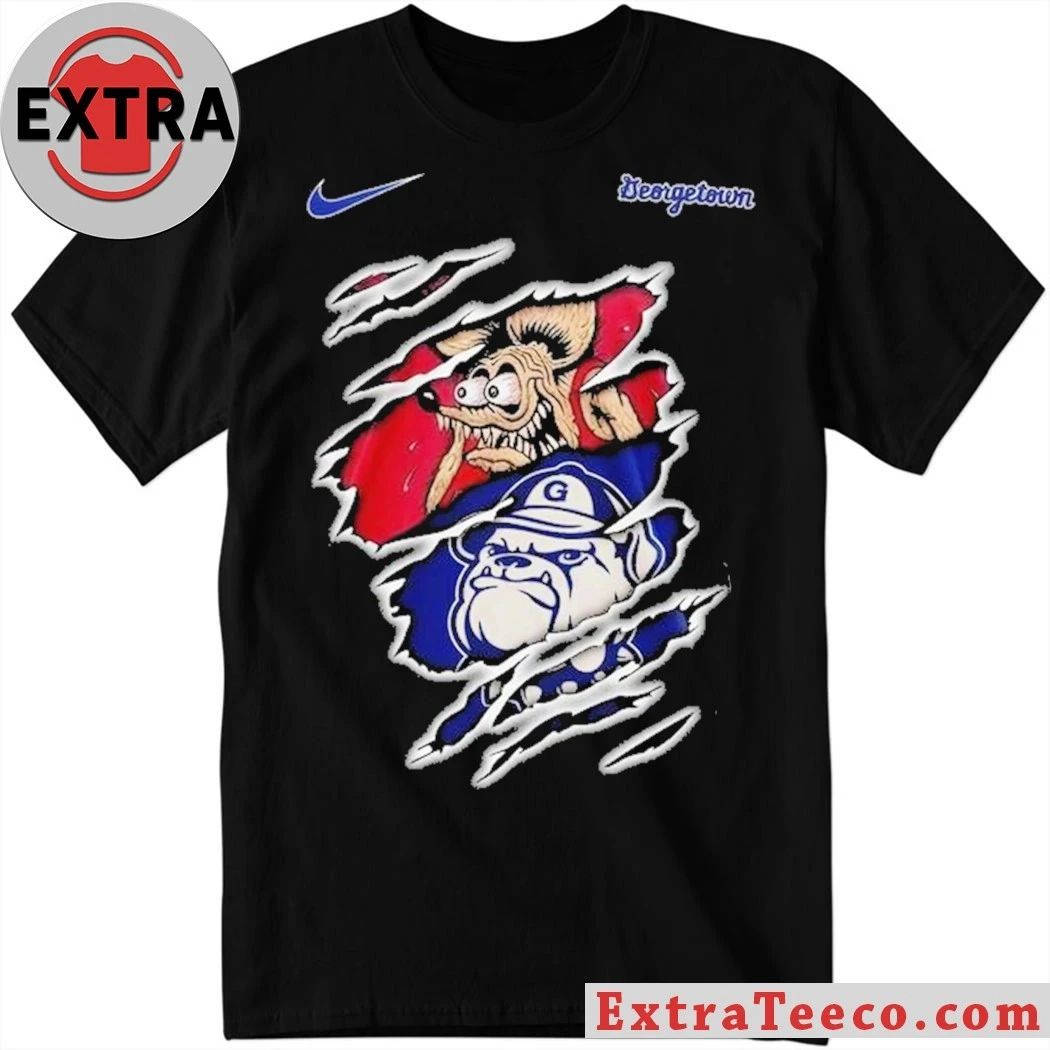 Georgetown Hoyas NCAA Varsity Savage Logo T-Shirt