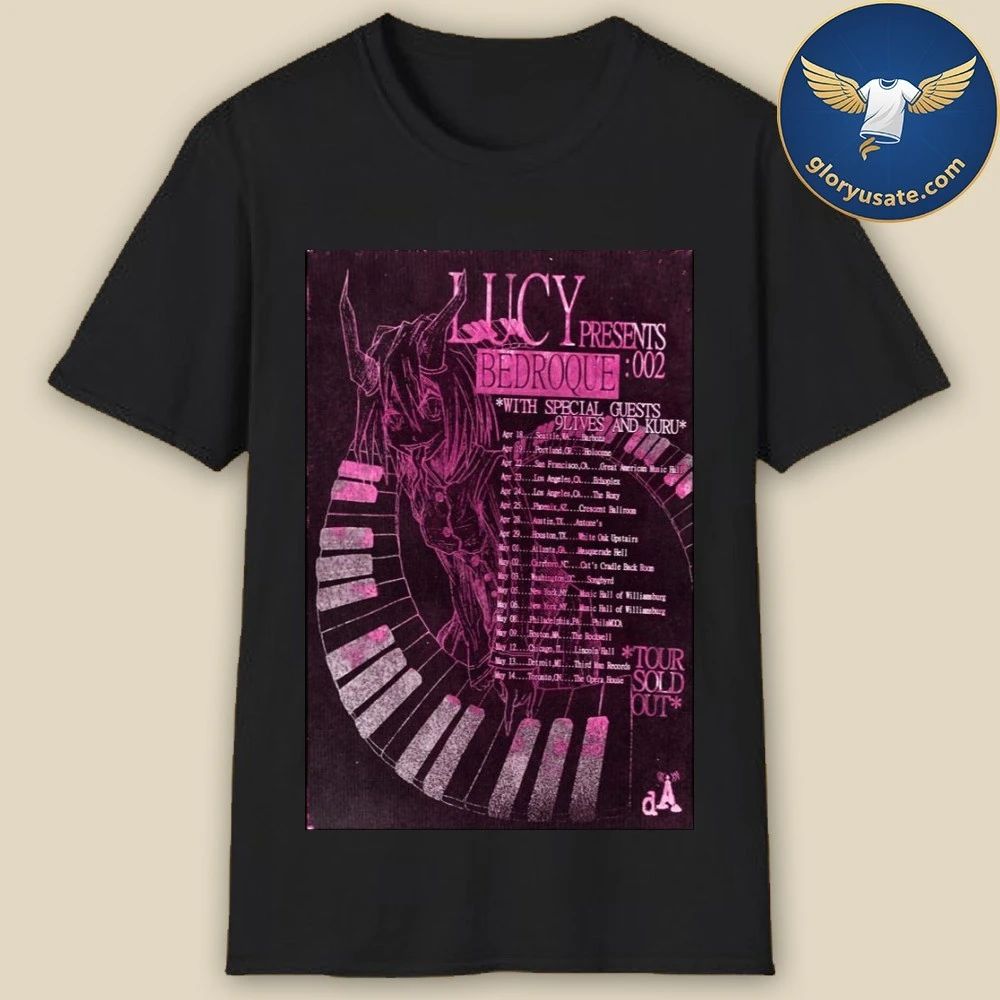 Lucy Presents Tour 2026 Poster Shirt