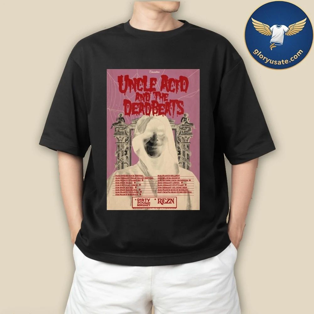 Uncle Acid And The Dead Beats Europe Tour 2026 Poster Shirt