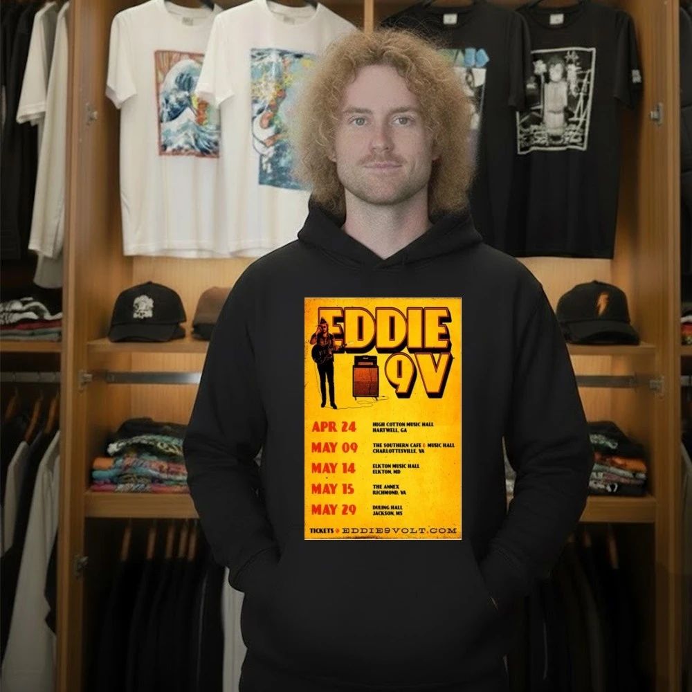 Eddie 9V Tour 2026 Poster Shirt