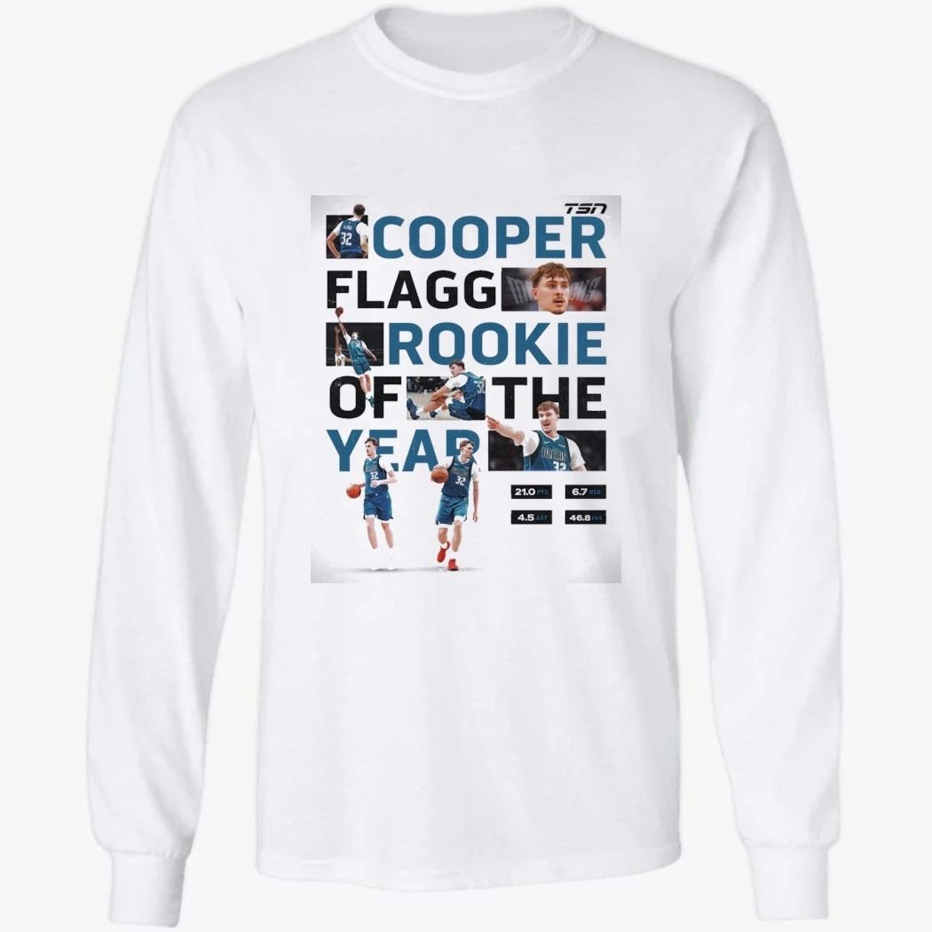 Cooper Flagg Rookie Of The Year 2026 Shirt