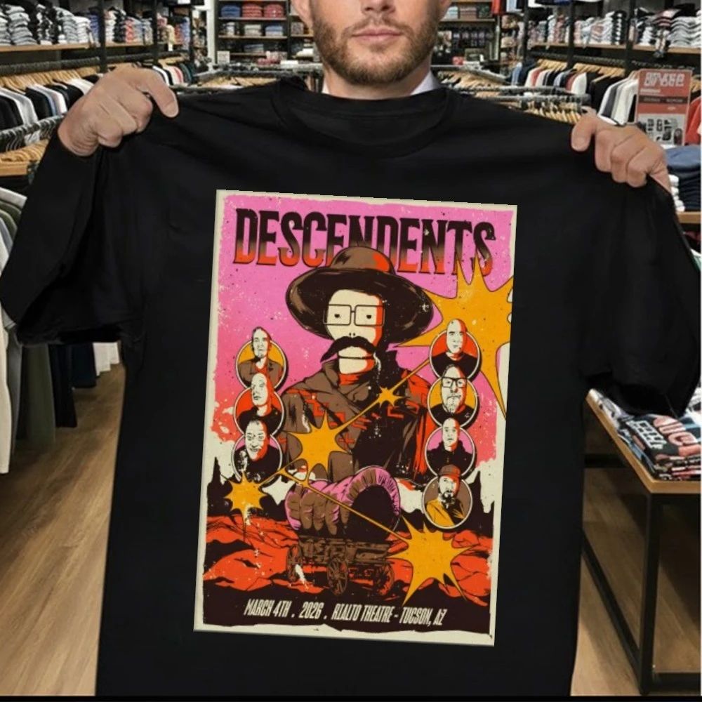 Descendents Mar 4 2026 Rialto Theatre in Tucson AZ Poster Shirt