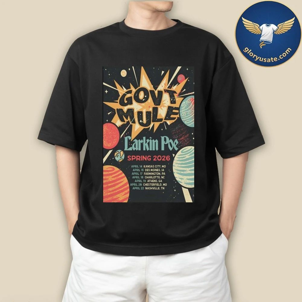 Gov’t Mule Spring 2026 Tour Poster Shirt
