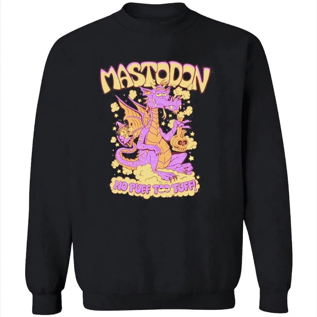 Mastodon 420 No Puff Too Tuff And The Wizard Shirt