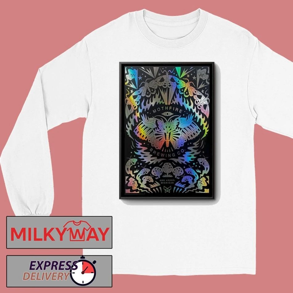 Mothfire Brewing Co 2026 Poster Ann Arbor Michigan shirt