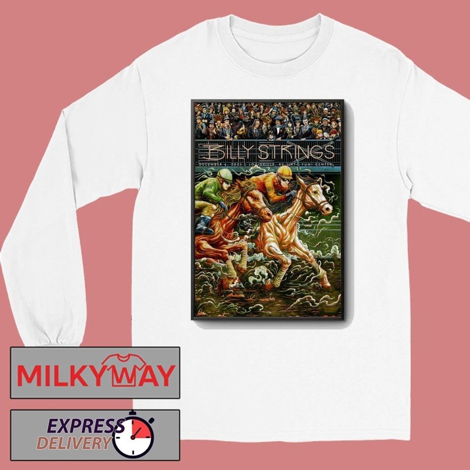 Billy Strings December 6 2025 In Louisville KY Poster shirt