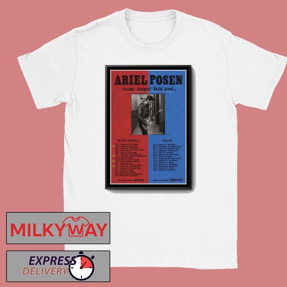 Ariel Posen Tour North America 2025 And Europe 2026 Poster shirt