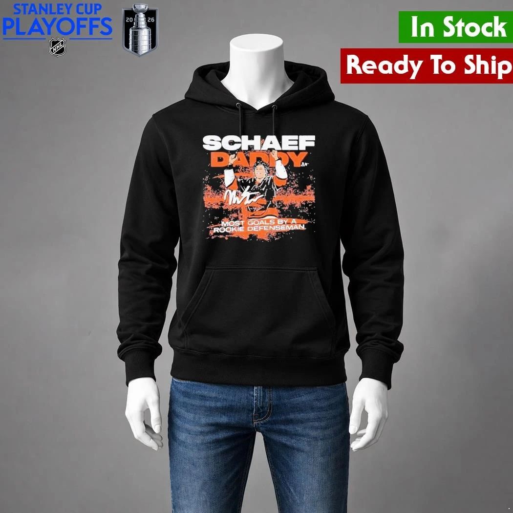 Matthew Schaefer Rookie Defenseman Goal Record Shirt
