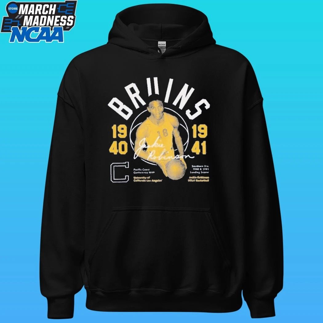 Ucla Jackie Robinson 1940-1941 Basketball Vintage Shirt