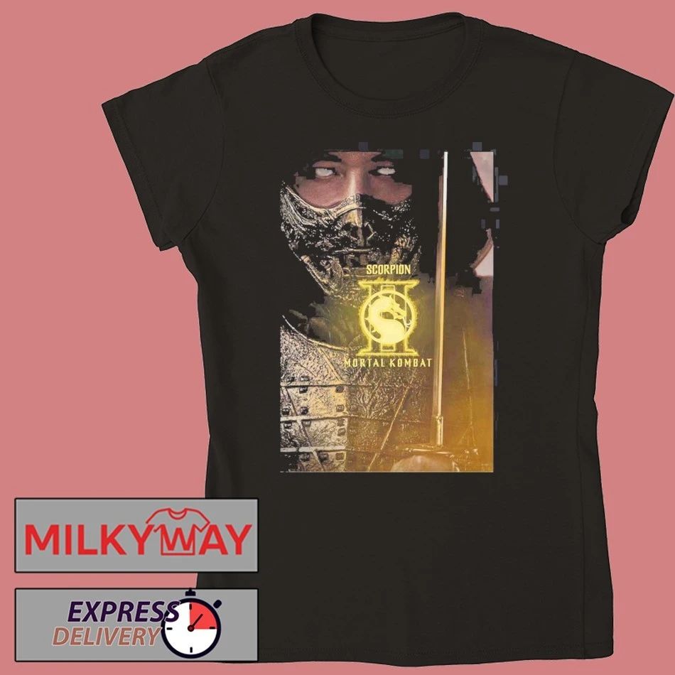Mortal Kombat II Movie Exclusive Scorpion Character Poster T-Shirt