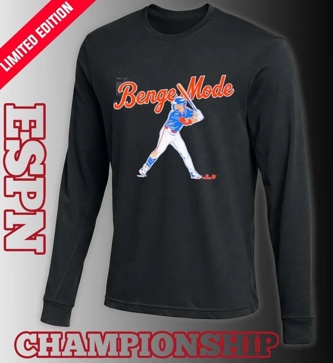 New York Mets Carson Benge Mode Shirt