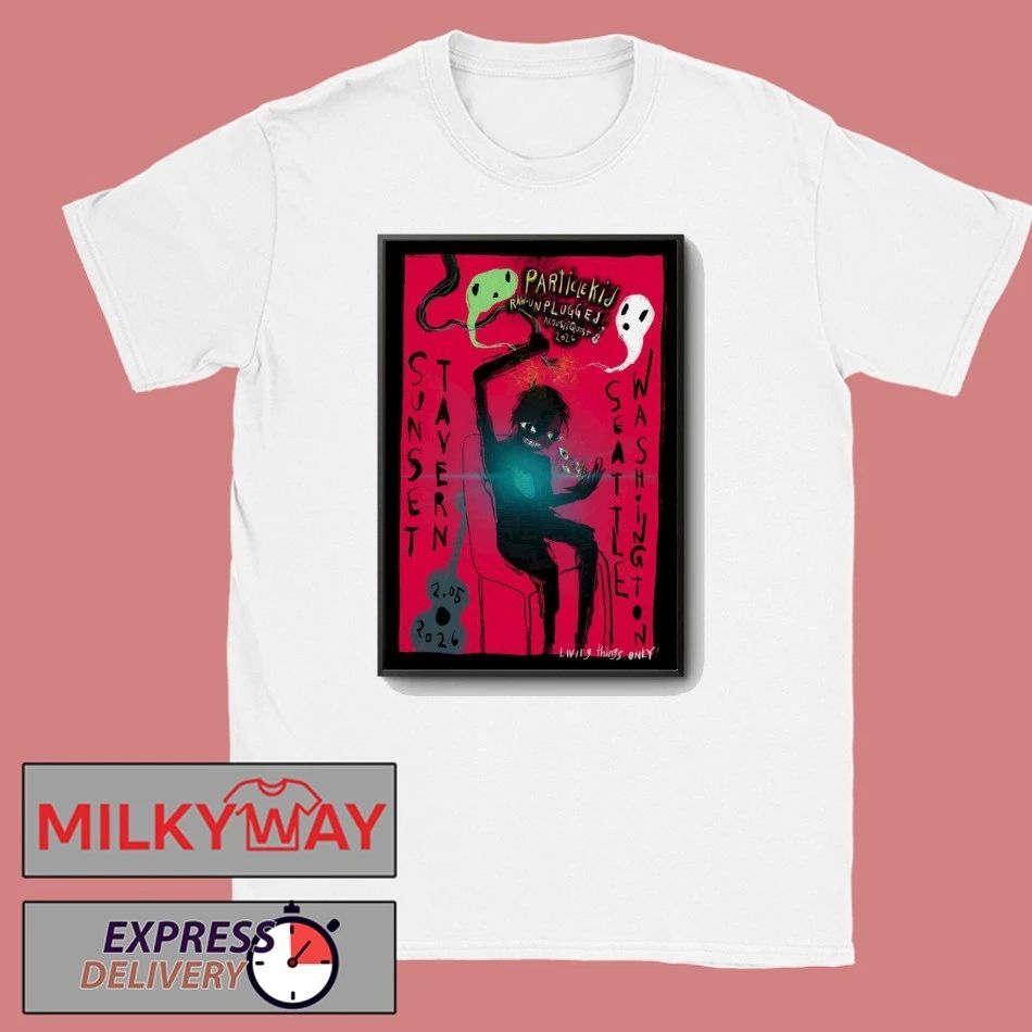 Particle Kid Feb 5 2026 Seattle WA Poster shirt
