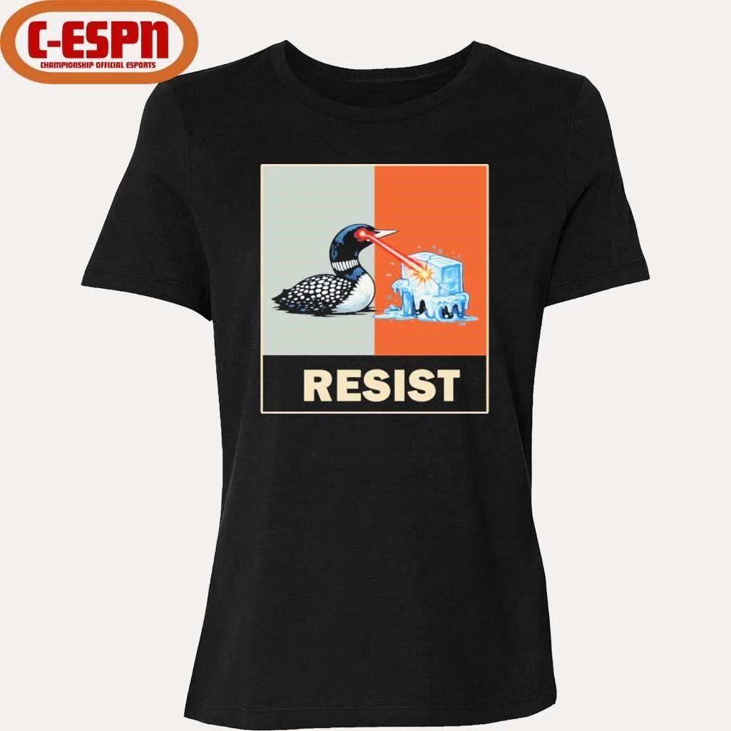 Minnesota Laser Loon ICE OUT Protest RESIST Shirt