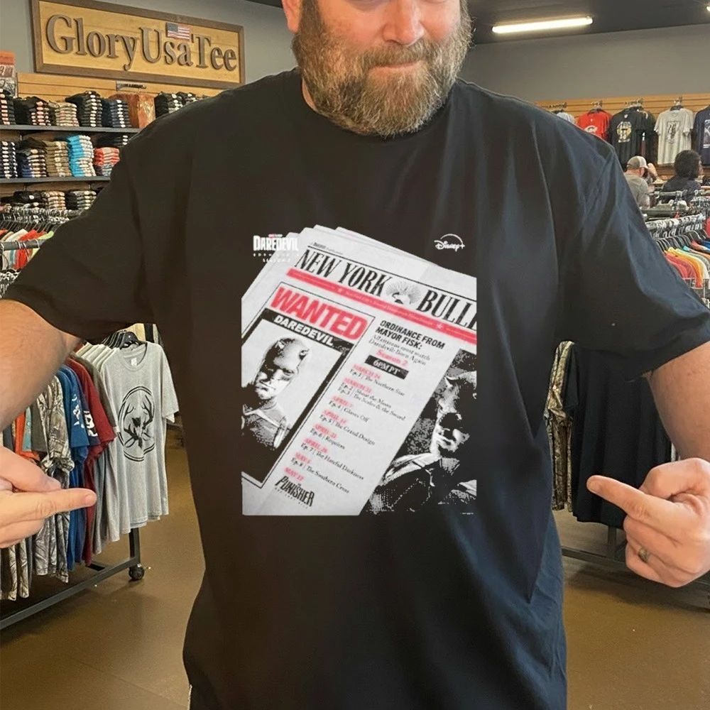 Daredevil Born Again Season 2 Release Schedule And Episode Titles 2026 Shirt