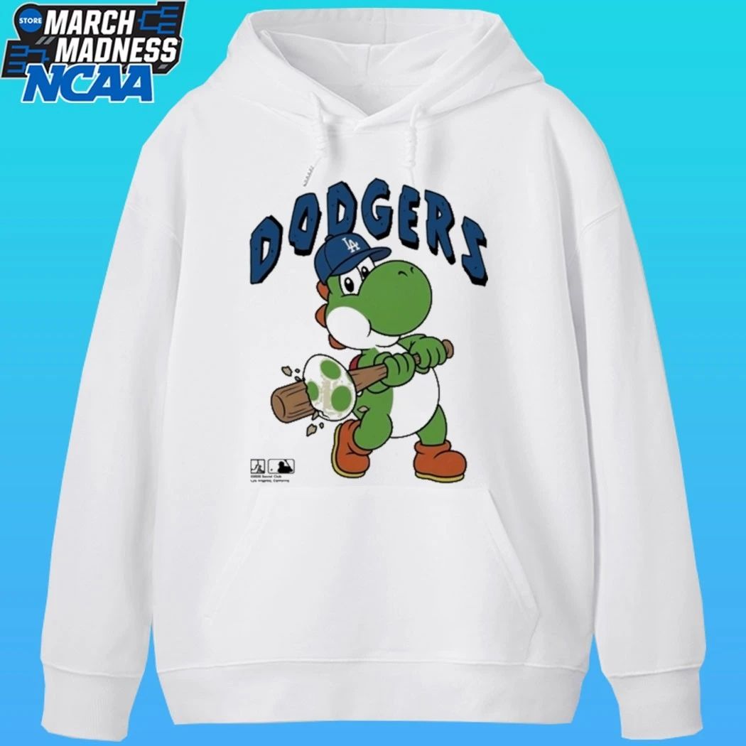 La Dodgers Yoshi Baseball Egg Shirt