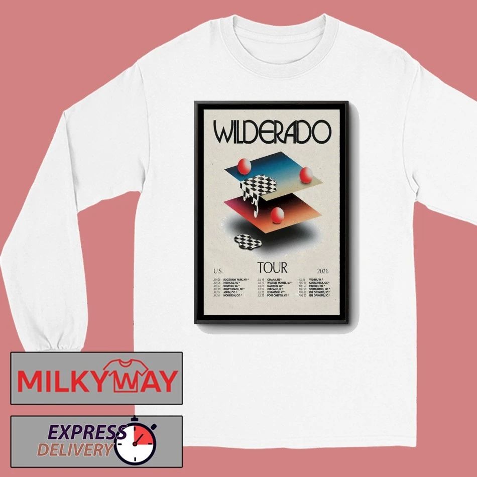 Wilderado US Tour 2026 Poster shirt