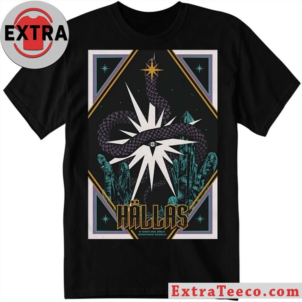 Hallas Berlin Germany 3 21 2026 Poster Shirt