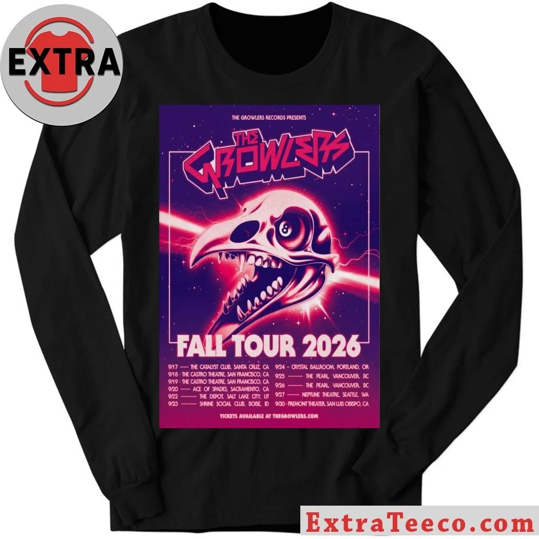 The Growlers Fall Tour Dates 2026 Poster Shirt