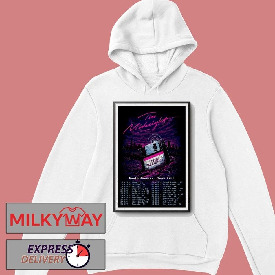 The Midnight North American Tour 2026 Limited Poster T-Shirt