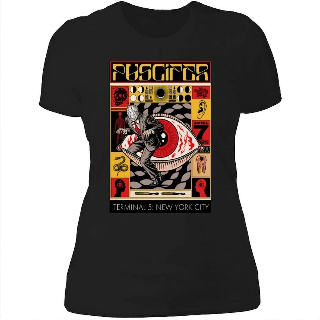 Puscifer April 7 2026 NYC Tour Shirt