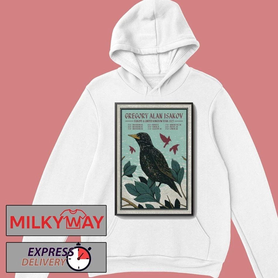 Gregory Alan Isakov Fall Tour 2025 Poster shirt