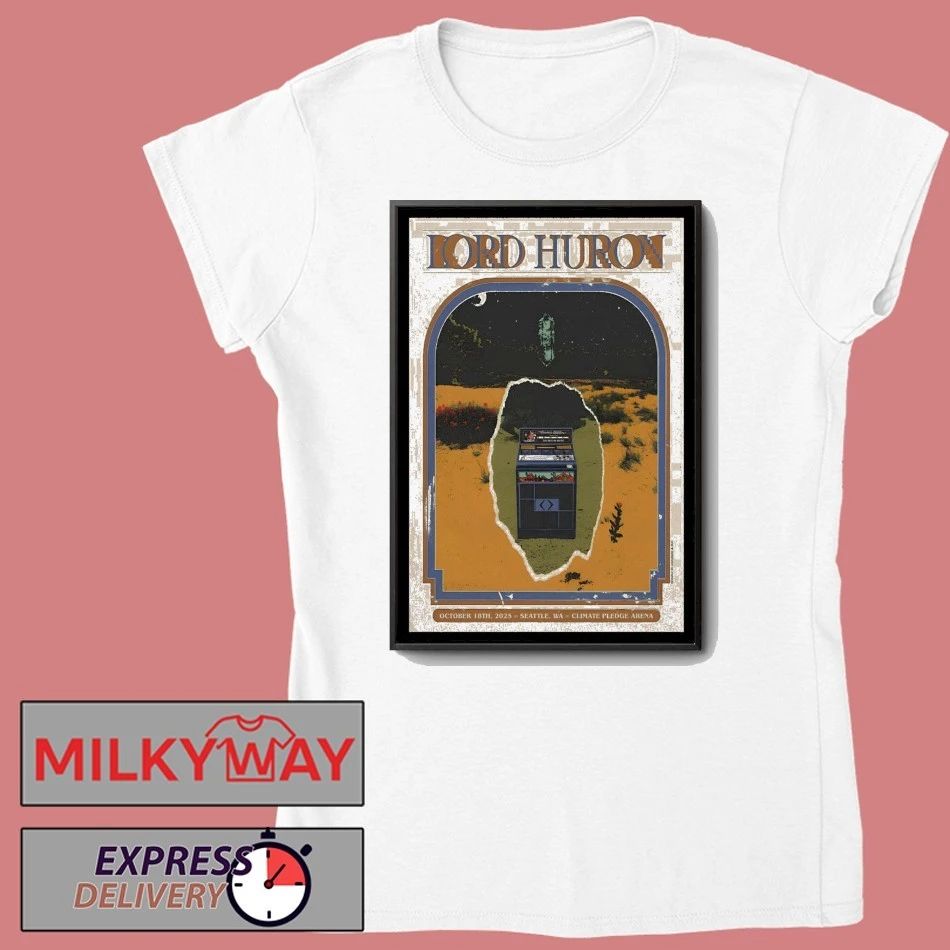 Lord Huron Climate Pledge Arena Event 2025 Poster shirt
