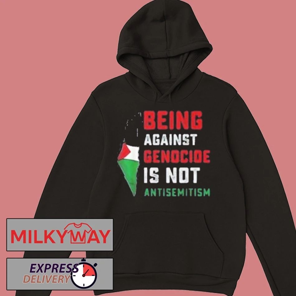 Being Against Genocide Is Not Antisemitism Palestine shirt