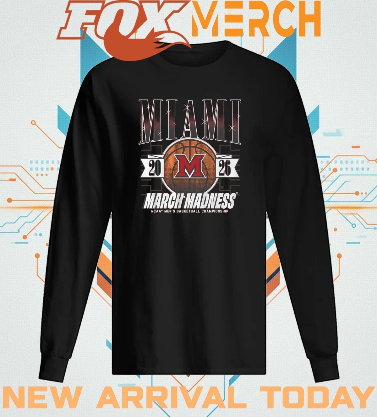 Miami RedHawks Men’s Basketball 2026 March Madness t-shirt