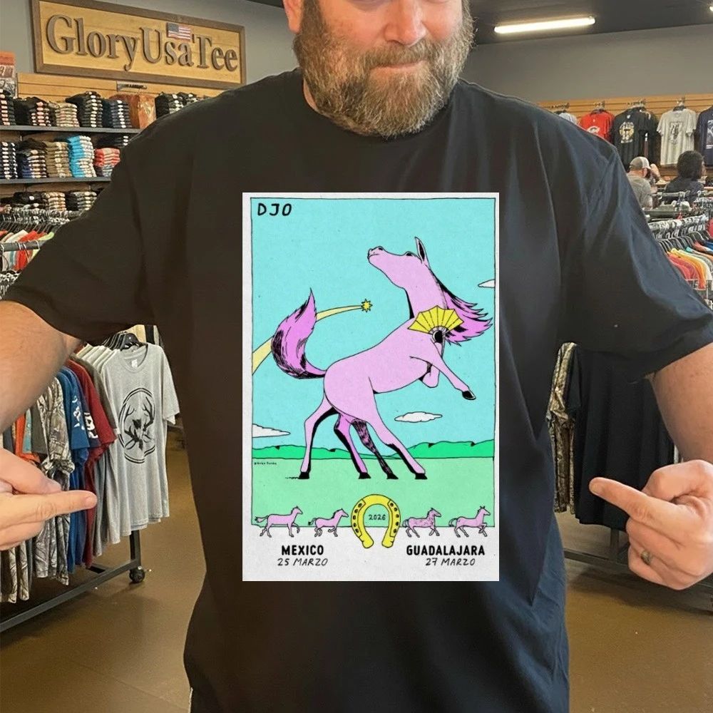 Djo March 27, 2026 Guadalajara, Mexico Tour Poster Shirt