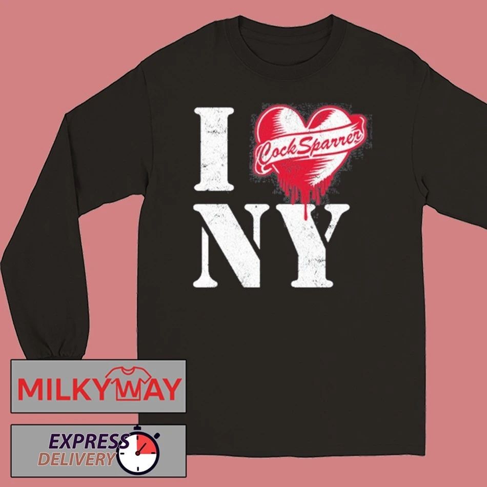 Cock Sparrer I Love NY Tour 2026 shirt
