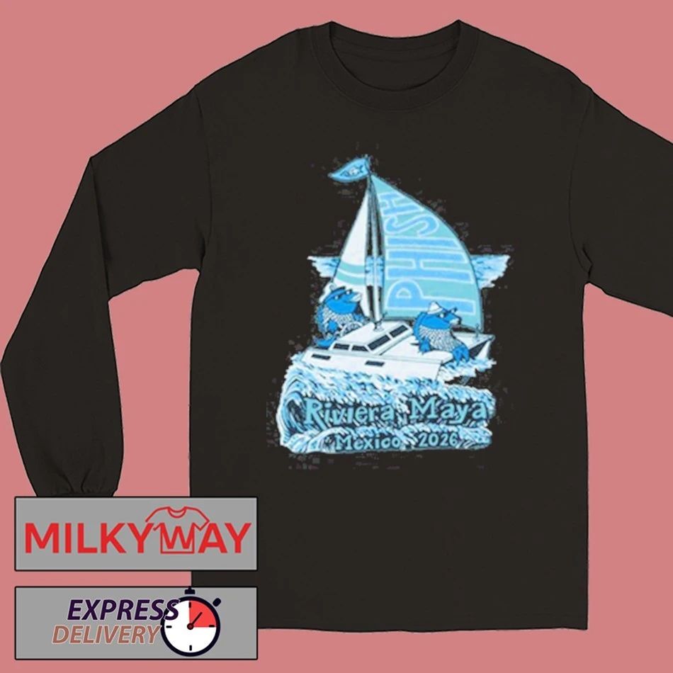 Phish Riviera Pollock Waves shirt