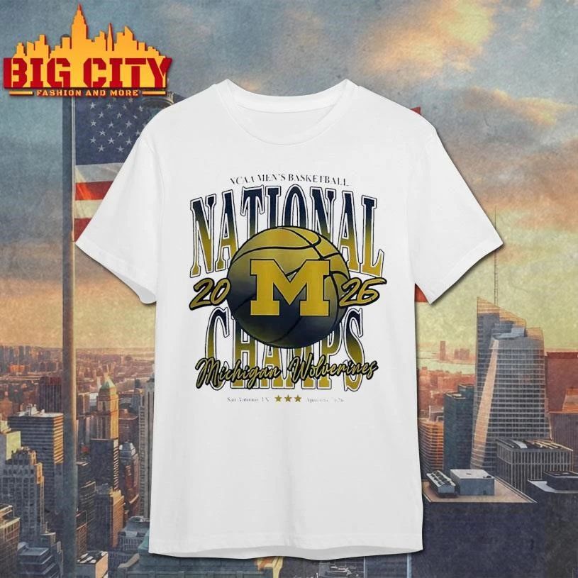 Michigan Wolverines 2026 NCAA Men’s National Champions Shirt