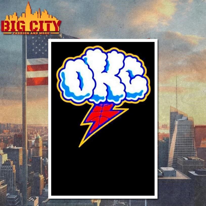 Oklahoma City Thunder basketball lighting Shirt
