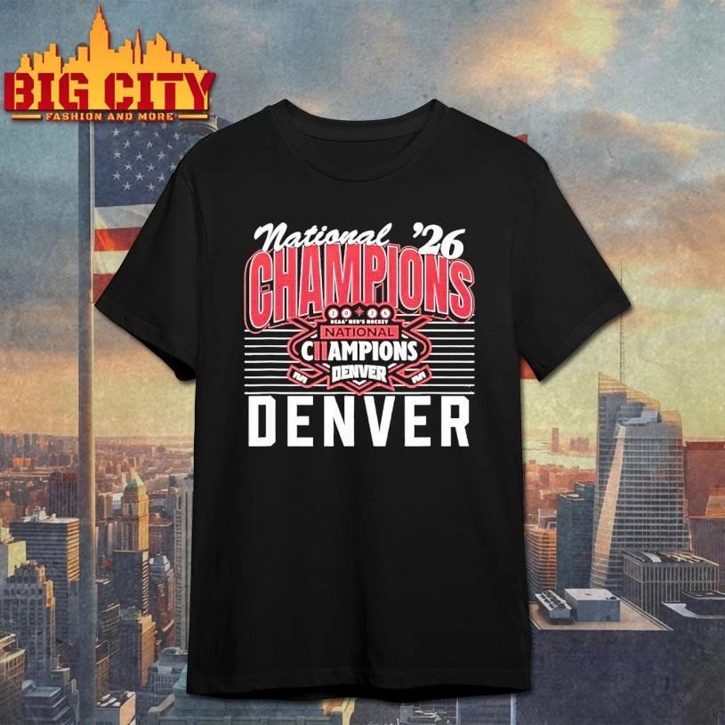 National Champions Denver Pioneers 2026 Shirt