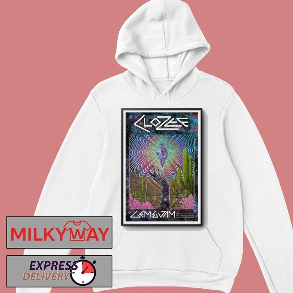 Poster CloZee Feb 6-8 2026 Tucson AZ shirt