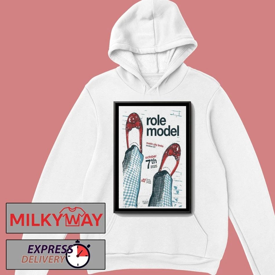 Role Model Tour Austin, TX 10.07.2025 Poster shirt