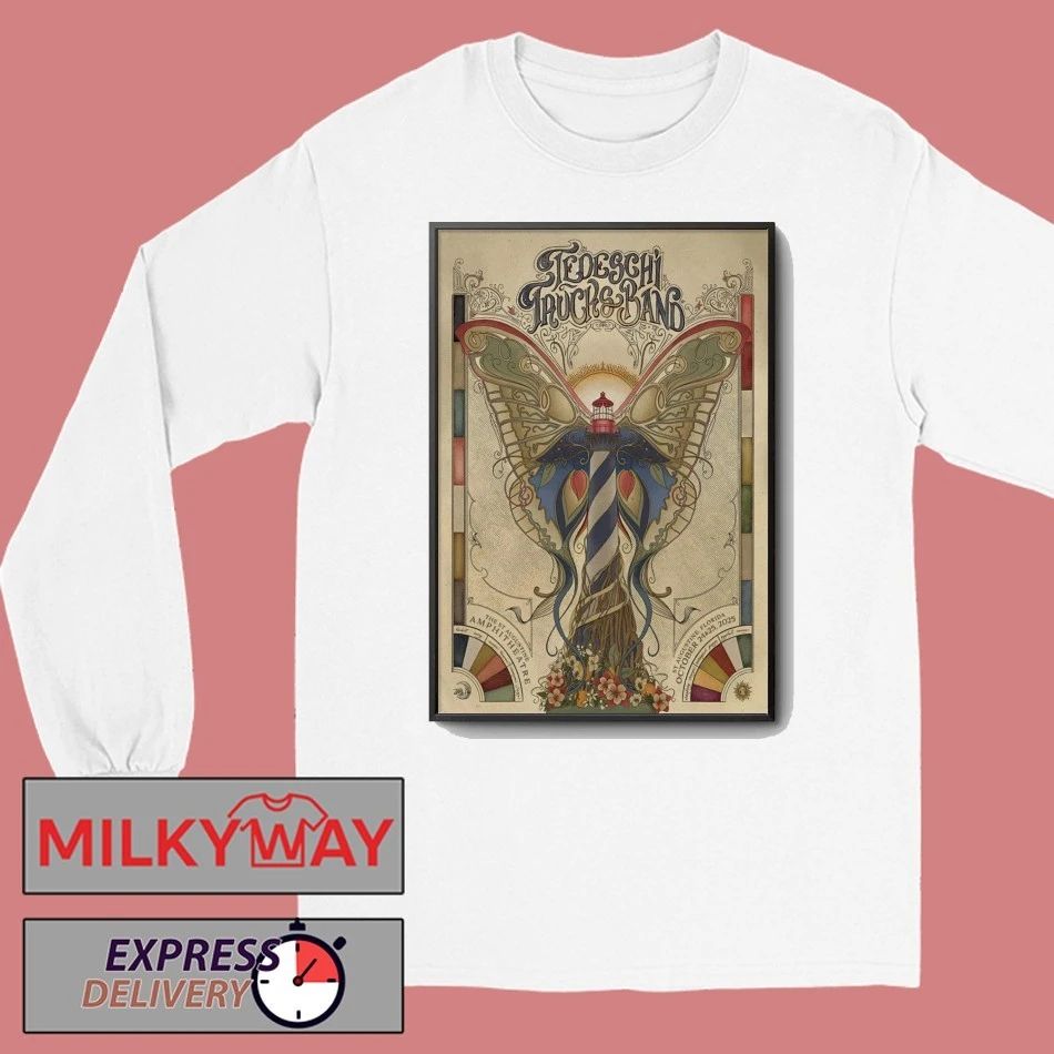 Tedeschi Trucks Band Oct 24-25 2025 In St. Augustine, FL Poster shirt