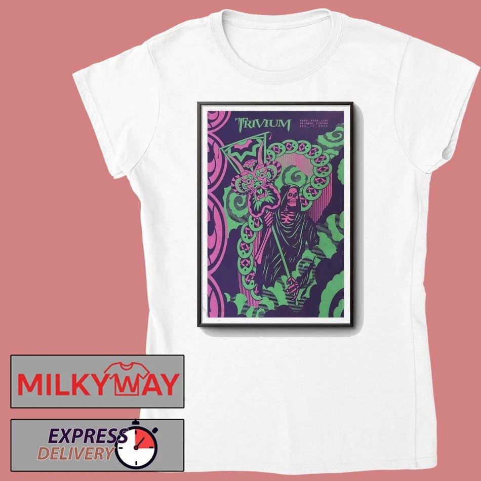 Trivium Dec 14 2025 Poster Orlando, FL shirt