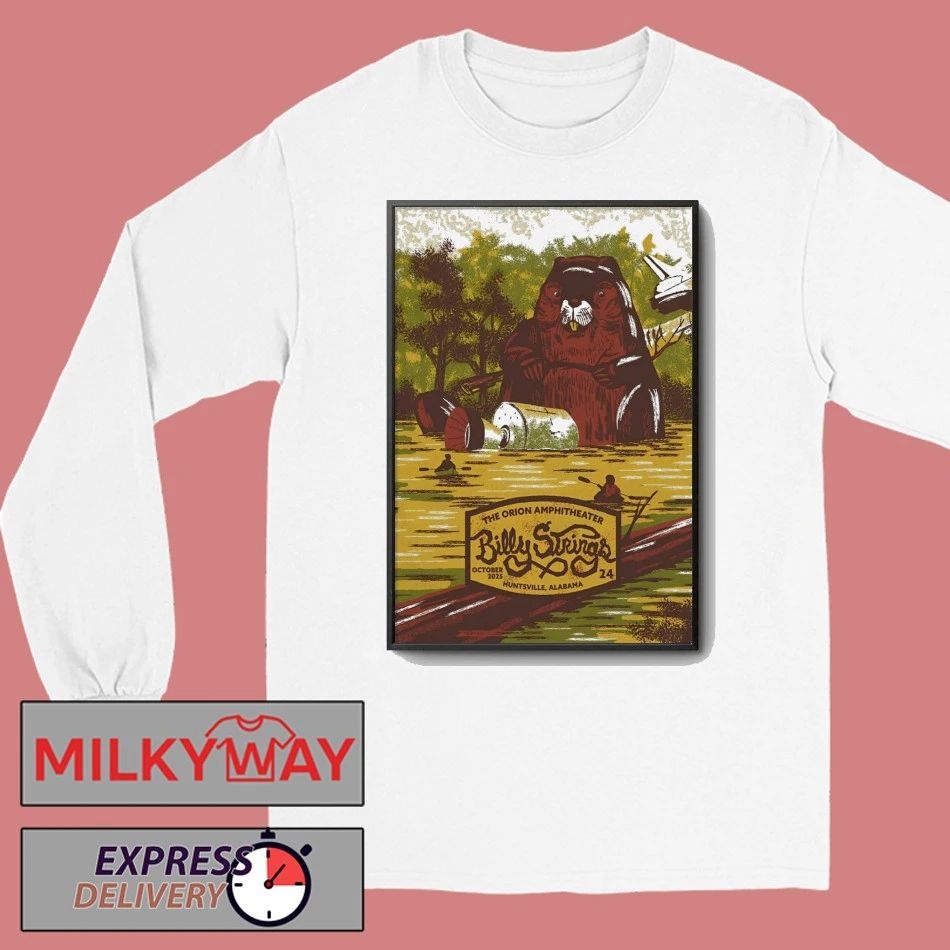 Billy Strings Huntsville AL 10 24 2025 Poster shirt