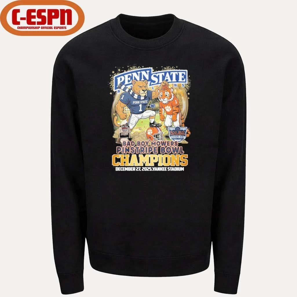 Penn State mascot Pinstripe Bowl Champions Shirt