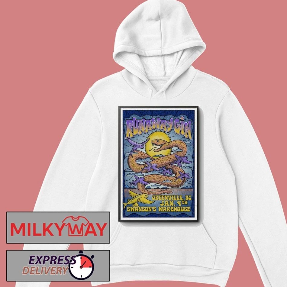 Funny Runaway Gin 2026 Poster Grenville SC shirt